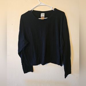 Womens Xxl Vs Pink Vs Black Long Sleeve Tee